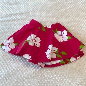 NWT Hollister Hawaiian flower skirt🌺